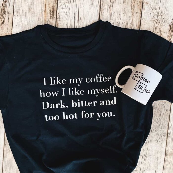 I Like My Coffee T-Shirt - Image 2
