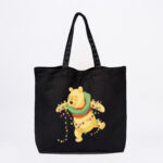 Pooh Bear Christmas Lights Tote Bag - Image 2
