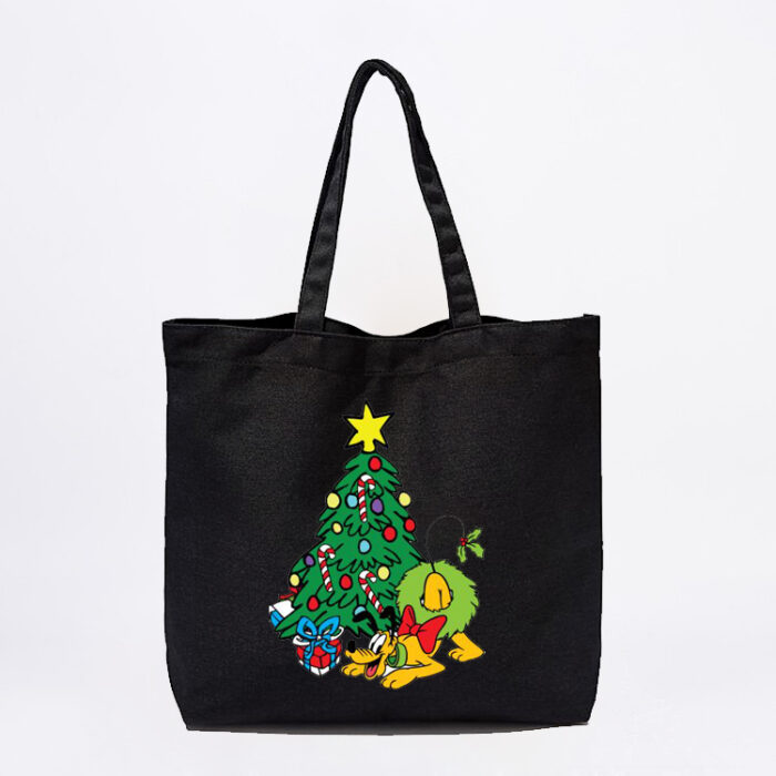 Pluto Christmas Tree Tote Bag - Image 2
