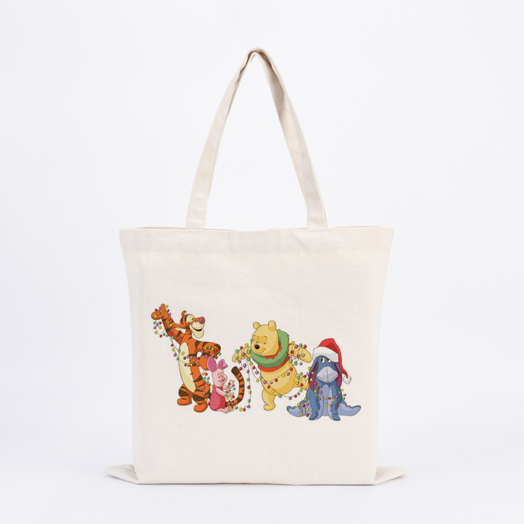 totebag 26 Winnie the Pooh & Friends Christmas Tote Bag - Image 1