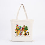 Pooh, Piglet & Tigger Christmas Tote Bag