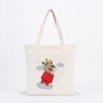 Snoopy Red Baron Christmas Tote Bag