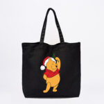 Mistletoe Pooh Bear Tote Bag - Image 2