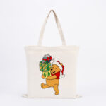Winnie The Pooh Christmas Tote Bag