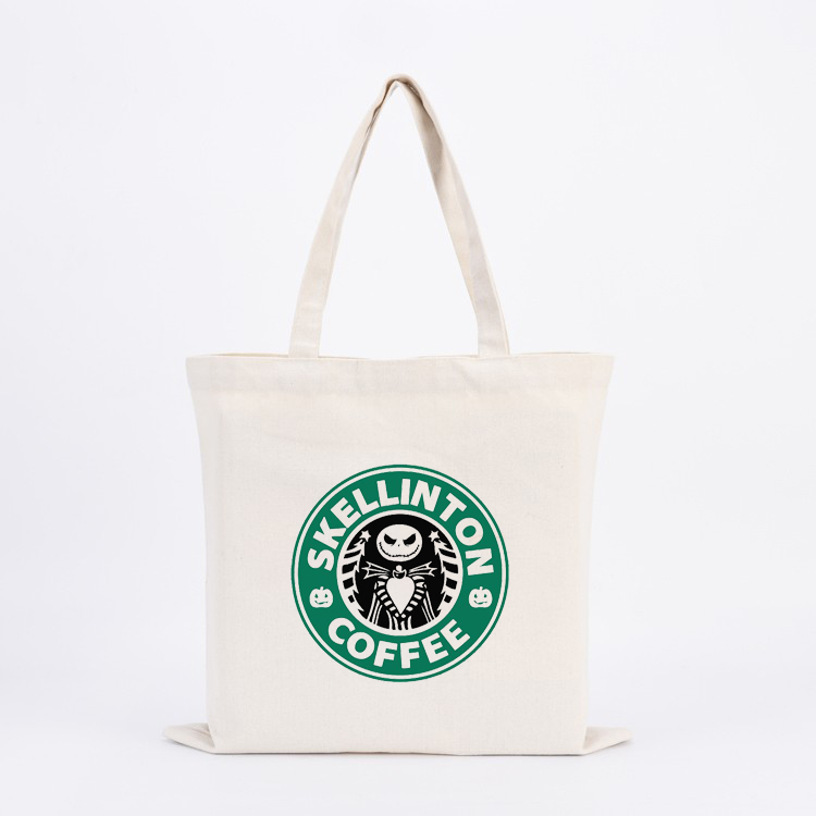totebag 61 Skellington Coffee Tote Bag - Image 1