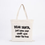 Santa's Credit Card Tote Bag