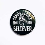 Sandy Claws Magnet Black