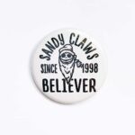 Sandy Claws Magnet White
