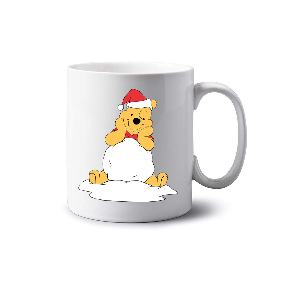 mug 15 Pooh Bear Snowman Mug - Image 1