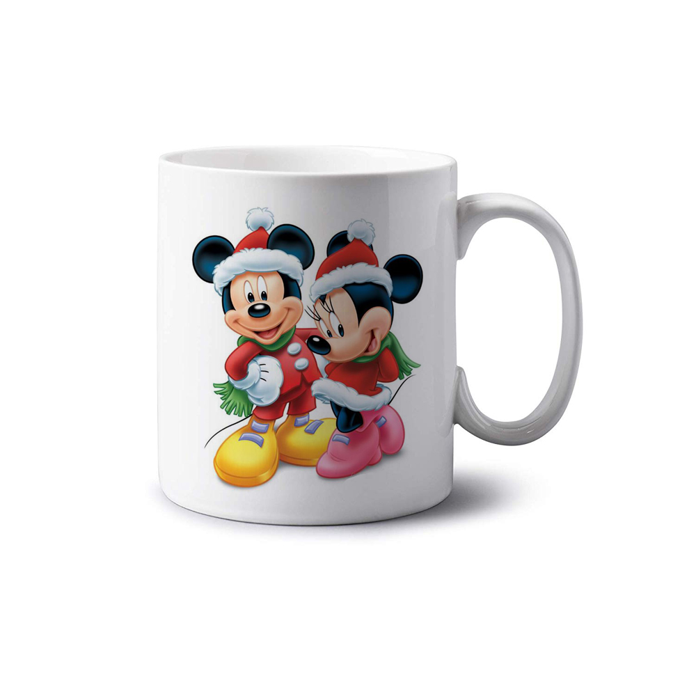 mug 42 Mickey & Minnie Christmas Mug - Image 1