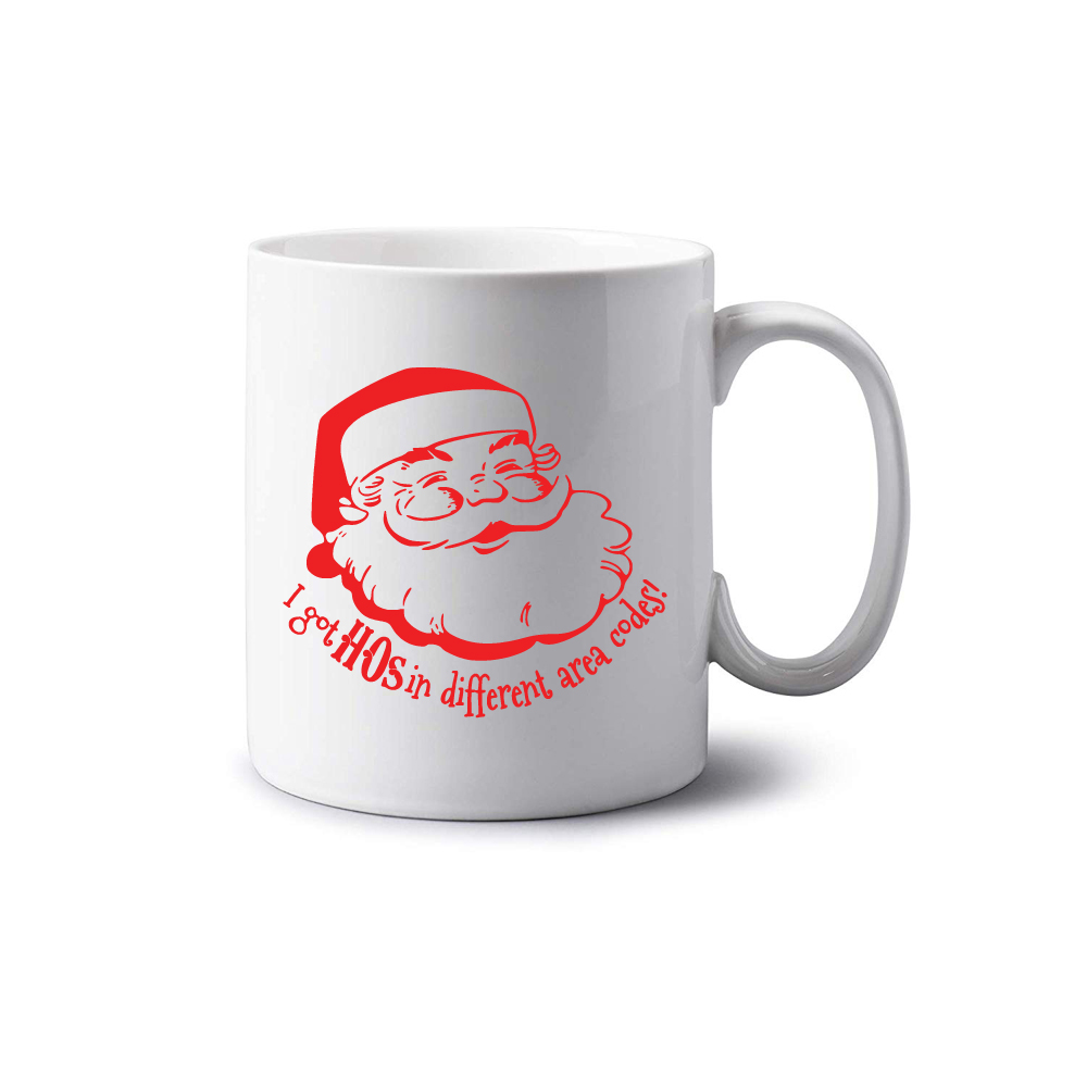 mug 95 Ho’s in Different Area Codes Mug - Image 1