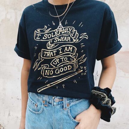 Solemnly Swear Wand T-Shirt