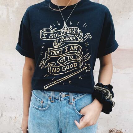 Solemnly Swear Wand T-Shirt