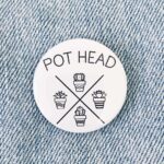 Pot Head Badge/Magnet