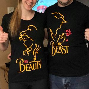 Beauty And The Beast Matching T-Shirts