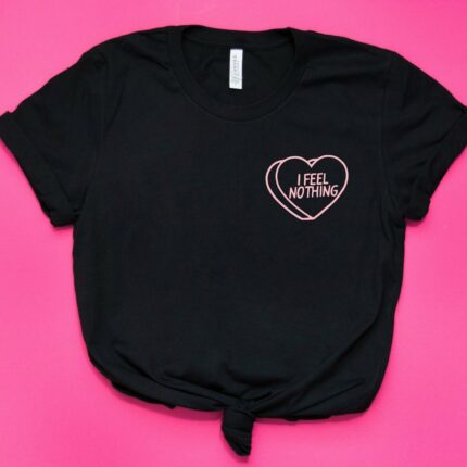 Feel Nothing Pocket Print T-Shirt