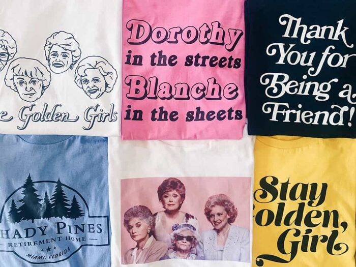 Golden Girls T-Shirt Flatlay