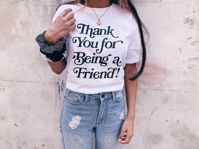 Thank You For Being A Friend T-Shirt