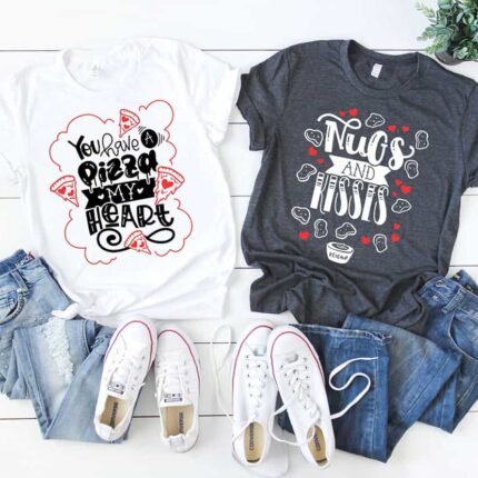 Foodie Matching Valentine's T-Shirts