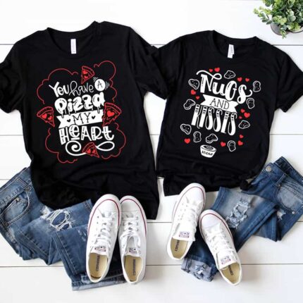Foodie Matching Valentine's T-Shirts