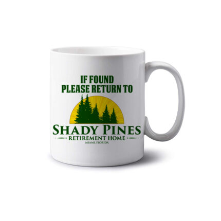If Found Shady Pines Logo Mug