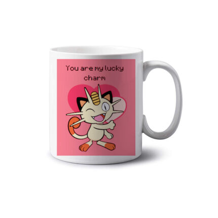 Meowth Lucky Charm Mug