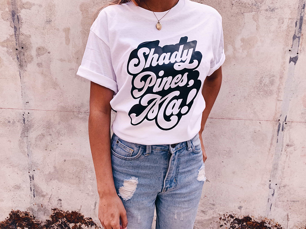 Shady Pines Ma T-Shirt Shady Pines Ma T-Shirt