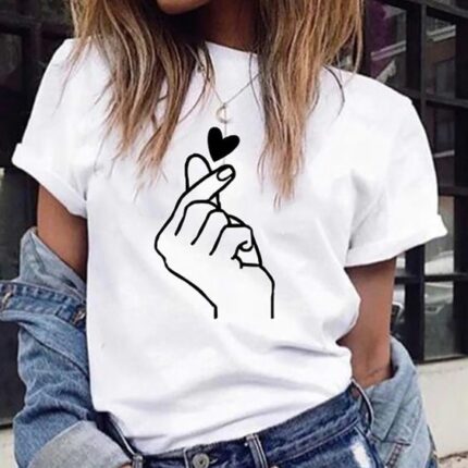 Finger Heart T-Shirt