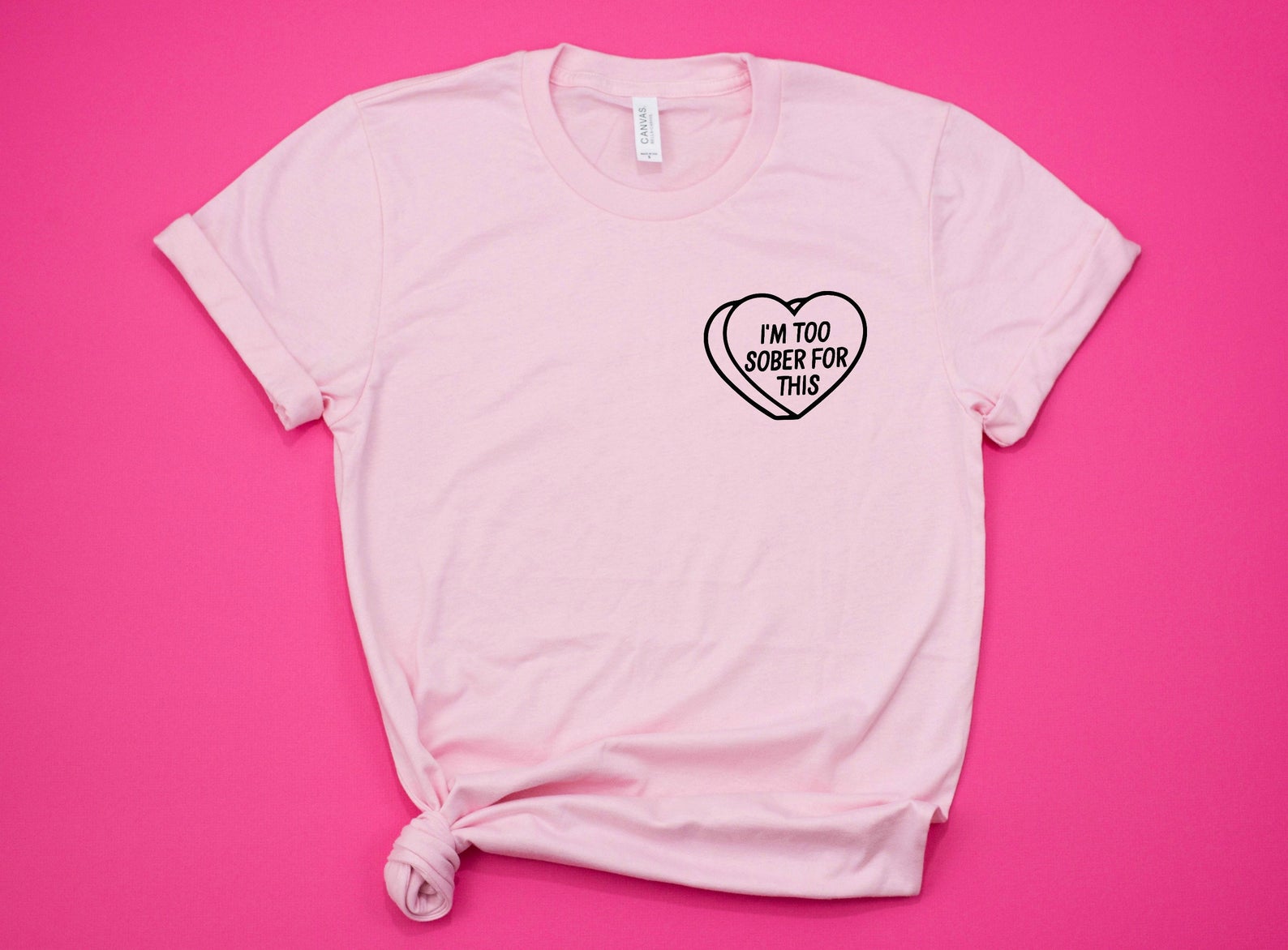 Too Sober Pocket Print T-Shirt Too Sober Pocket Print T-Shirt