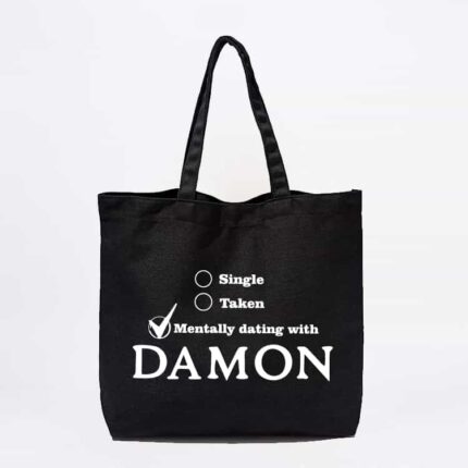 Mentally Dating with Damon Tote Bag