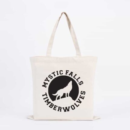 Mystic Falls Timberwolves Tote Bag