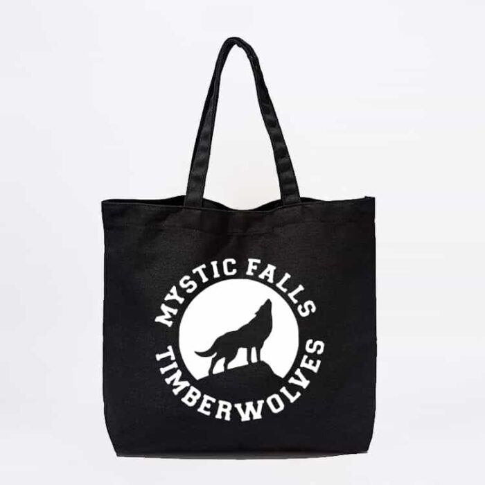Mystic Falls Timberwolves Tote Bag