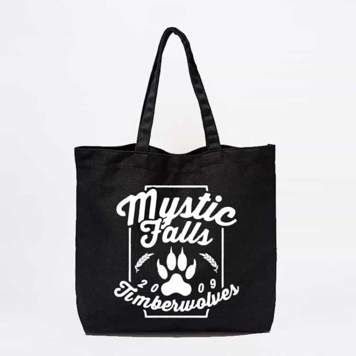 Mystic Falls Timberwolves Tote Bag