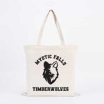 Mystic Falls Timberwolves Tote Bag