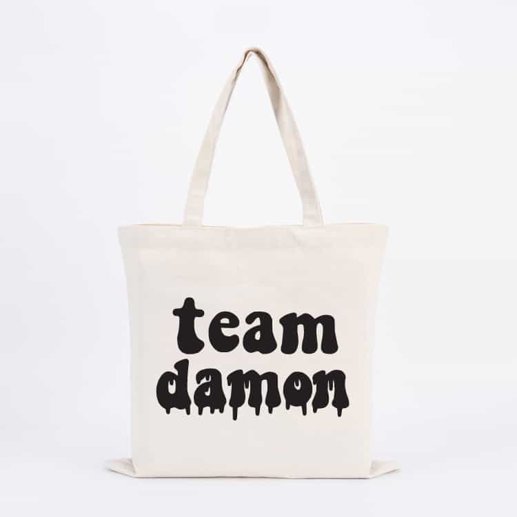 Team Damon Tote Bag Team Damon Tote Bag