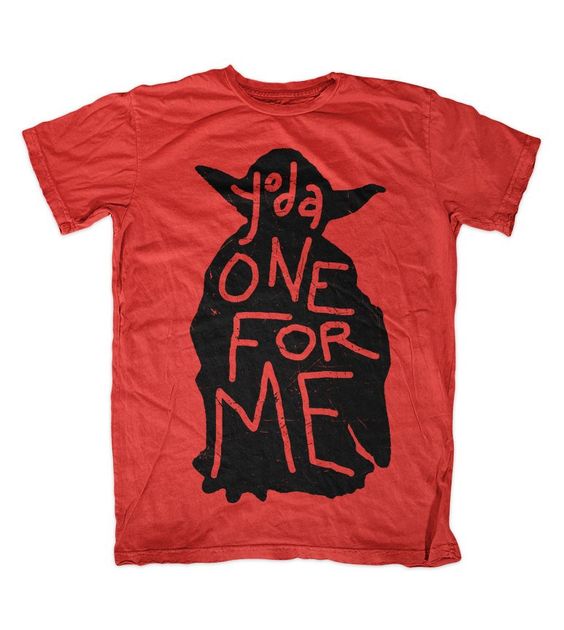 Yoda One For Me T-Shirt Yoda One For Me T-Shirt
