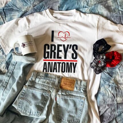 I Love Greys Anatomy T-Shirt