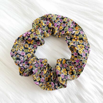 Intricate Floral Scrunchy