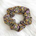 Intricate Floral Scrunchy