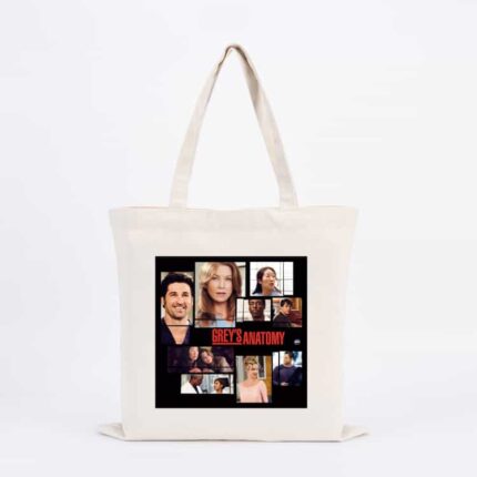 Greys Anatomy Cover Tote Bag