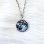Full Moon Glass Necklace