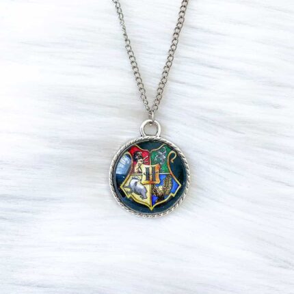 Hogwarts Glass Necklace