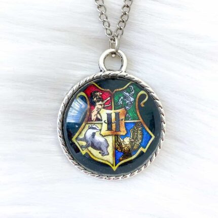 Hogwarts Glass Necklace