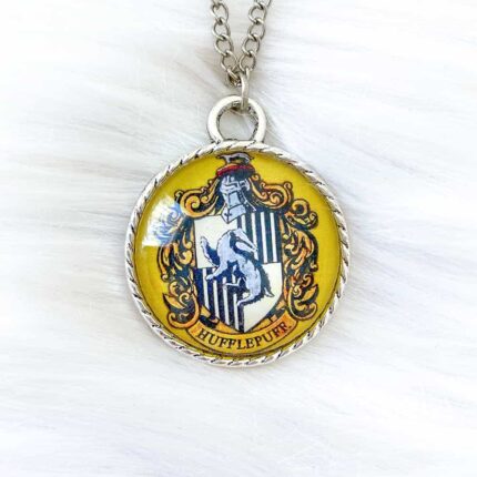 Hufflepuff Glass Necklace