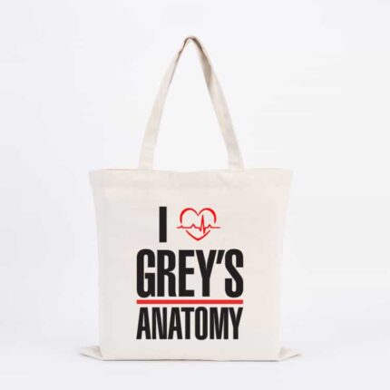 I Love Greys Anatomy Tote Bag