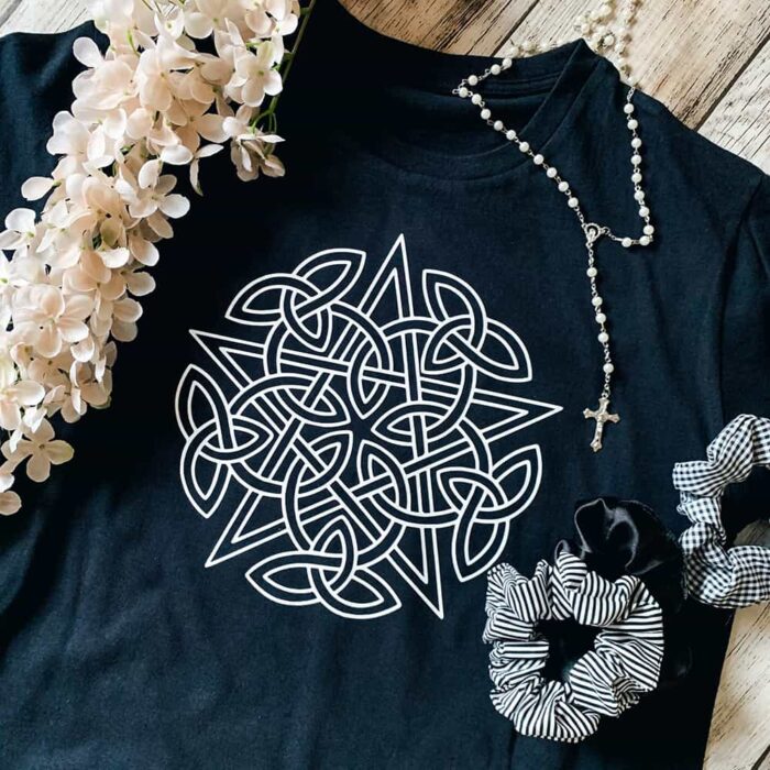 Pentagram Celtic Knot T-Shirt