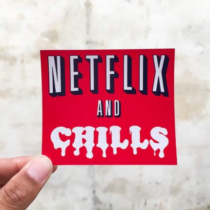 Netflix And Chills Sticker