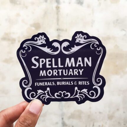 Spellman Mortuary Sticker