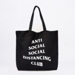 Anti Social Social Distancing Club Tote Bag