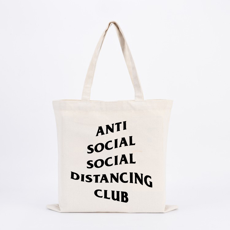 Anti Social Social Distancing Club Tote Bag Anti Social Social Distancing Club Tote Bag
